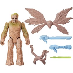 Hasbro- Marvel Titan Hero Series, action figure Deluxe Blast  N Battle di Groot da 29 cm, Guardiani della Galassia Vol. 3 - F687