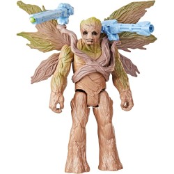 Hasbro- Marvel Titan Hero Series, action figure Deluxe Blast  N Battle di Groot da 29 cm, Guardiani della Galassia Vol. 3 - F687