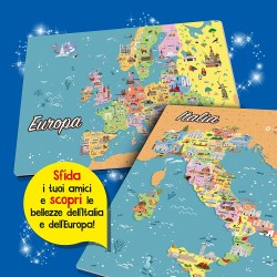 Lisciani Giochi - I m a Genius Cerca Trova Italia-Europa, 92277