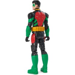 Spin Master - Dc comics, Action Figure Robin Armatura, Personaggio Mondo Batman Alto 30 cm con 11 Punti di Articolazione - SP606