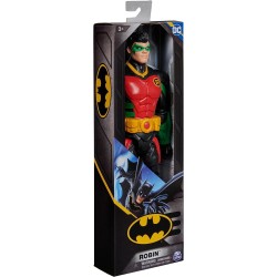 Spin Master - Dc comics, Action Figure Robin Armatura, Personaggio Mondo Batman Alto 30 cm con 11 Punti di Articolazione - SP606