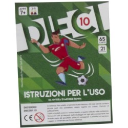 giochi preziosi dieci starter pack per rivivere una vera partita di calcio, 65 carte