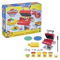 Hasbro - Play-Doh Kitchen Creations Barbecue, gioco cucina-barbecue, F06525L00