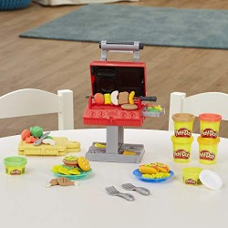 Hasbro - Play-Doh Kitchen Creations Barbecue, gioco cucina-barbecue, F06525L00