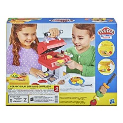 Hasbro - Play-Doh Kitchen Creations Barbecue, gioco cucina-barbecue, F06525L00