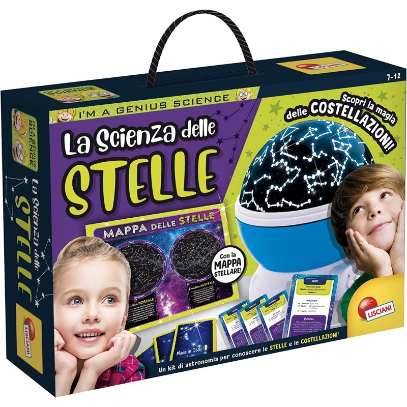 Lisciani Giochi - I m a Genius La Scienza delle Stelle, Planetario Elettronico, 97555