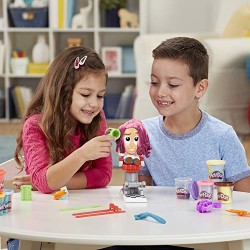 Hasbro - Play-Doh Il Fantastico Barbiere Playset con Pasta da Modellare e Accessori per Bambini dai 3 Anni in su, F12605L00