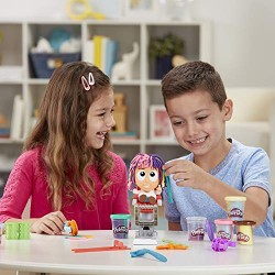 Hasbro - Play-Doh Il Fantastico Barbiere Playset con Pasta da Modellare e Accessori per Bambini dai 3 Anni in su, F12605L00