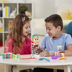 Hasbro - Play-Doh Il Fantastico Barbiere Playset con Pasta da Modellare e Accessori per Bambini dai 3 Anni in su, F12605L00