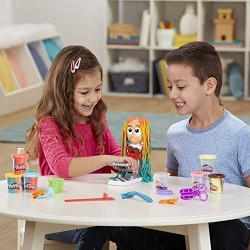 Hasbro - Play-Doh Il Fantastico Barbiere Playset con Pasta da Modellare e Accessori per Bambini dai 3 Anni in su, F12605L00