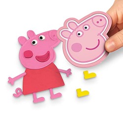 Hasbro - Play-Doh Stylin Set con 9 barattoli di Composto modellabile atossico, 11 Accessori, Giocattolo di Peppa Pig, F14975L00