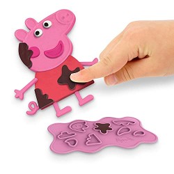 Hasbro - Play-Doh Stylin Set con 9 barattoli di Composto modellabile atossico, 11 Accessori, Giocattolo di Peppa Pig, F14975L00