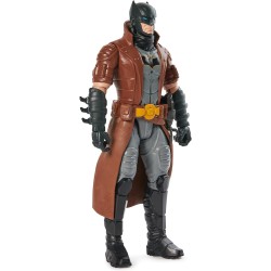 DC Comics - Action Figure Batman Armatura Marrone, Personaggio Mondo Batman Alto 30 cm con 11 Punti di Articolazione, 3+ anni - 