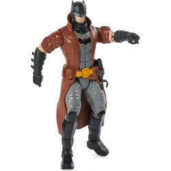 DC Comics - Action Figure Batman Armatura Marrone, Personaggio Mondo Batman Alto 30 cm con 11 Punti di Articolazione, 3+ anni - 