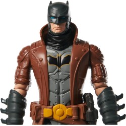 DC Comics - Action Figure Batman Armatura Marrone, Personaggio Mondo Batman Alto 30 cm con 11 Punti di Articolazione, 3+ anni - 