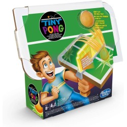 hasbro gaming- tiny pong gioco elettronico per bambini, multicolore, E3112EU40