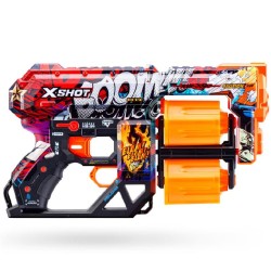 Zuru - X-Shot Skins Dread Boom con 12 dardi - ZU36517A