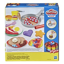 Hasbro - Play-Doh Kitchen Creations Flip  n Pancakes, per Bambini dai 3 Anni in su, con 8 Colori, 14 componenti, F12795L00