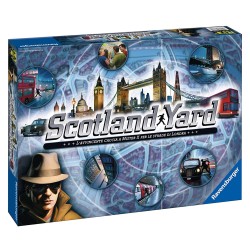 Ravensburger 26648 Scotland Yard, Gioco di Società, Versione Italiana, 2-6 Giocatori, Età Raccomandata 8+, Gioco da Tavolo