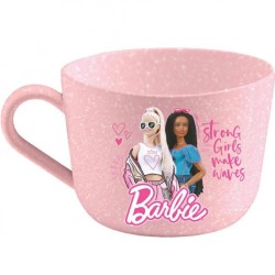 Tazza Colazione Barbie con manico in polipropilene - Scuola e Tempo Libero Bambina