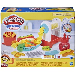 Hasbro - Play-Doh Kitchen Creations - Set di Patatine Fritte a Spirale, per Bambini dai 3 Anni in su, F13205L0