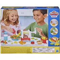 Hasbro - Play-Doh Kitchen Creations - Set di Patatine Fritte a Spirale, per Bambini dai 3 Anni in su, F13205L0