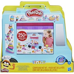 Hasbro - Play-Doh- il carrello dei gelati, Ice Cream Truck PLAYSET, F13905L0