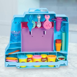 Hasbro - Play-Doh- il carrello dei gelati, Ice Cream Truck PLAYSET, F13905L0