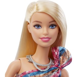 Mattel - Barbie - Grande Città, Grandi Sogni, Barbie Malibu Bionda Alta 29,21 cm Canta con Microfono e Chitarra, Luci e Suoni e 