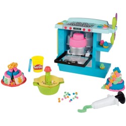 Hasbro - Play-Doh Kitchen Creations - Playset Il Dolce Forno di Play-Doh, età 3+, con 5 Colori di Pasta da Modellare (non tossic