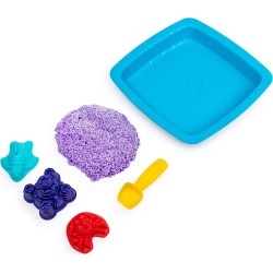 Kinetic Sand, Playset Castelli di Sabbia, 454 Grammi di Sabbia con Vaschetta, Colori a Sorpresa, dai 3 Anni