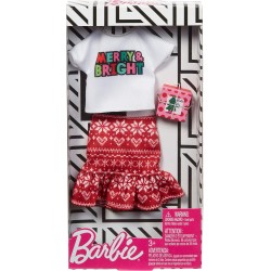 Mattel - Barbie - Merry & Bright | Natale Mattel GGG52 | Moda Vestiti per Bambole