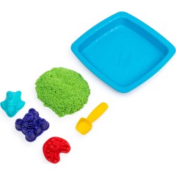 Kinetic Sand, Playset Castelli di Sabbia, 454 Grammi di Sabbia con Vaschetta, Colori a Sorpresa, dai 3 Anni