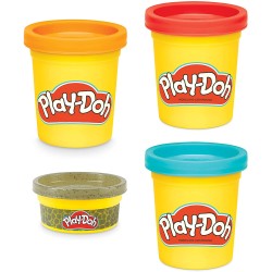 Hasbro - Play-Doh Wheels - Monster Truck, giocattolo età 3+, con accessorio per creare auto e 4 colori non tossici, F13225L0