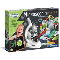 Clementoni 13967 - Scienza e Gioco Microscopio Super Kit