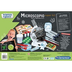 Clementoni 13967 - Scienza e Gioco Microscopio Super Kit