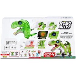 Zuru - Robo Alive T-Rex Camminante Suoni Surprise con Slime, colori assortiti