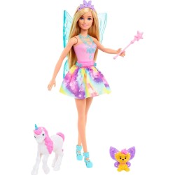 Mattel - Barbie Dreamtopia - Calendario dell’Avvento, tanti regali per 25 giorni, con accessori, HGM66