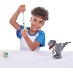 Zuru - Robo Alive T-Rex Camminante Suoni Surprise con Slime, colori assortiti