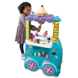 Play Doh -  Kitchen Creations, Il Super Camioncino, playset con Cucina di Grandi Dimensioni con Suoni realistici, 27 Accessori, 