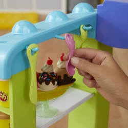 Play Doh -  Kitchen Creations, Il Super Camioncino, playset con Cucina di Grandi Dimensioni con Suoni realistici, 27 Accessori, 