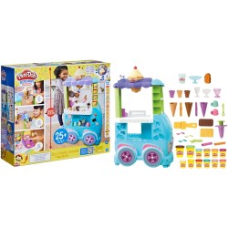 Play Doh -  Kitchen Creations, Il Super Camioncino, playset con Cucina di Grandi Dimensioni con Suoni realistici, 27 Accessori, 