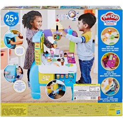 Play Doh -  Kitchen Creations, Il Super Camioncino, playset con Cucina di Grandi Dimensioni con Suoni realistici, 27 Accessori, 