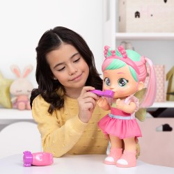 IMC Toys - Cry Babies Bella Morning Routine, Bambola, Fa 3 Routine Interattive, Applaude e Balla e i suoi Occhi si Illuminano, I