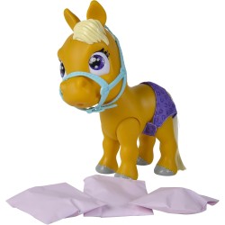 Simba - Pamper Petz Pony, +3 anni, 24 cm, con accessori, gender reveal, certificato di adozione, 105950009S06