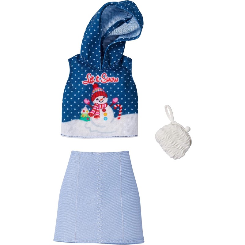 Barbie Hoodie Style | Natale Mattel GGG50 | Moda Vestiti per Bambole