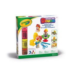 Crayola - Pasta Da Modellare Set Capelli Pazzarelli