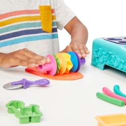 Hasbro - Play-Doh, La Valigietta per Creare, con più di 30 Strumenti e 10 vasetti di Pasta da Modellare atossica, F36385L00