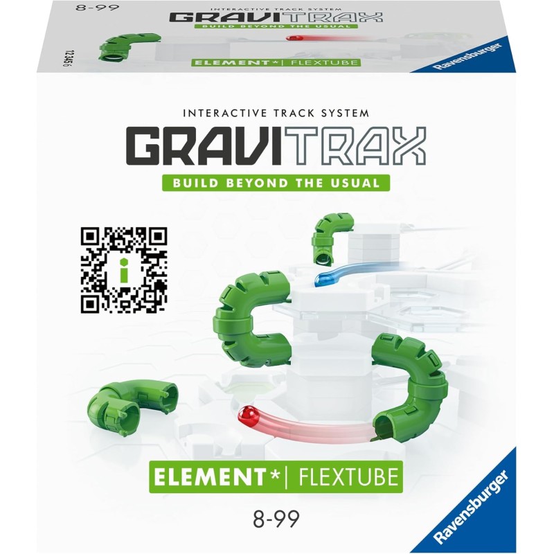 Ravensburger - GraviTrax FlexTube, Accessorio, Pista di Biglie, Gioco Interattivo ed Educativo STEM, Compatibile con GraviTrax S