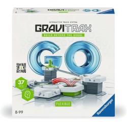 Ravensburger - GraviTrax GO Flexible Build, Starter Kit, Pista di Biglie, Gioco Interattivo ed Educativo STEM, Compatibile con t